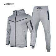 AVRIN Men’s Hooded Tracksuit – 2-Piece Sports & Leisure Set, Casual Sweatshirt and Jogger Pants