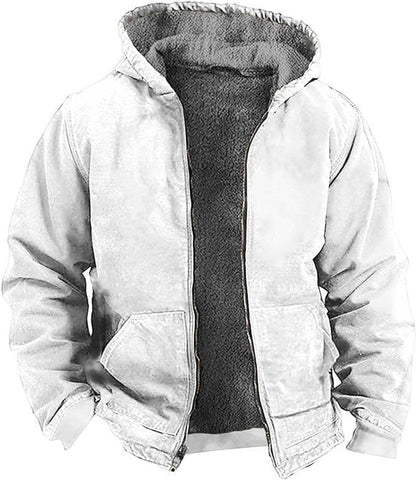 Avrin Men’s Insulated Active Jac – Loose Fit Washed Duck Jacket | Heavy-Duty Warmest Winter Coat