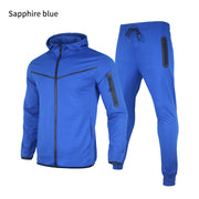 AVRIN Men’s Hooded Tracksuit – 2-Piece Sports & Leisure Set, Casual Sweatshirt and Jogger Pants