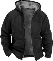AVRIN Men’s Insulated Active Jac – Loose Fit Washed Duck Jacket | Heavy-Duty Warmest Winter Coat