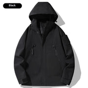 AVRIN Men’s Lightweight Outdoor Shell Jacket – Windproof & Waterproof Mountaineering Coat